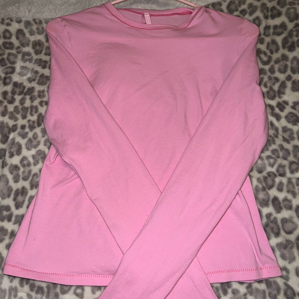 BUBBLEGUM PINK skims long sleeve Cotton jersey size Medium